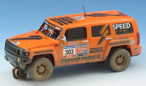 SCX Hummer H3  orange mud effect